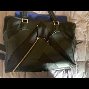 Large black tote. Excellent condition. Wore once